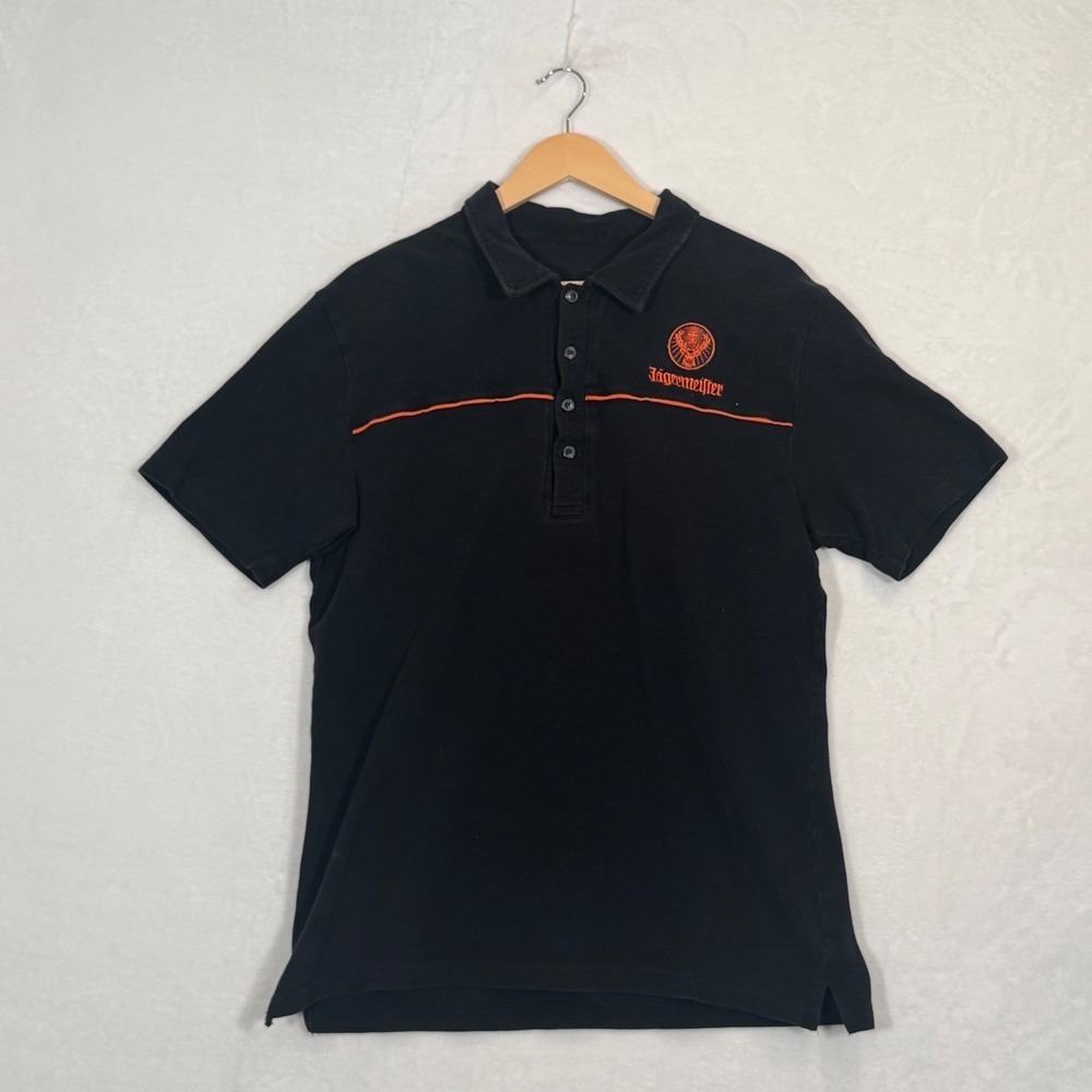 Jagermeister Black Polo Shirt Medium‎